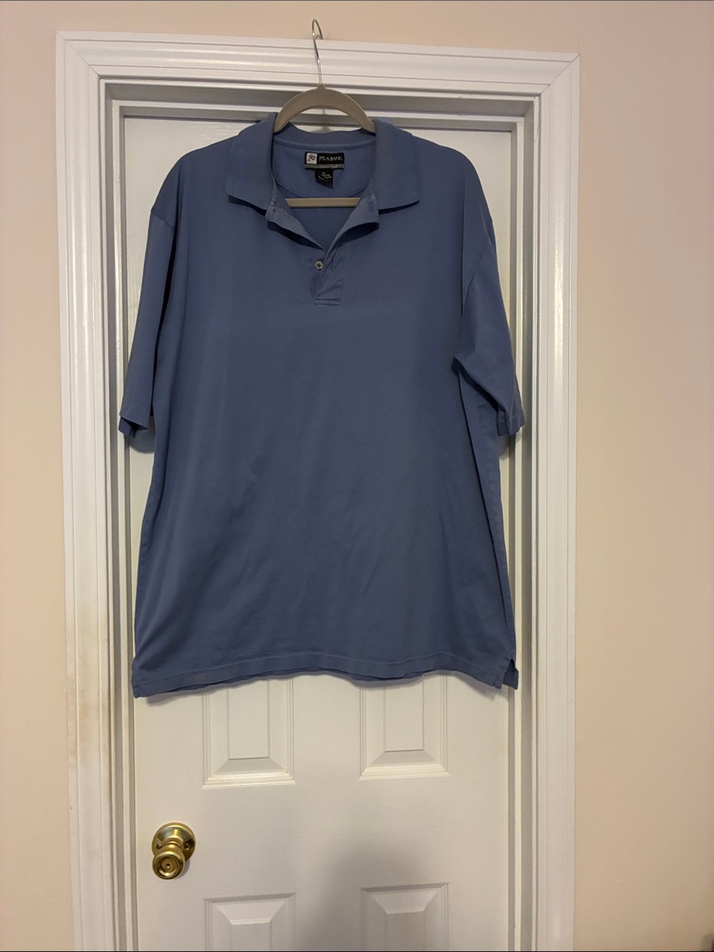 Jos. A. Bank Ledbetter Golf XL Men's Slate Blue Polo Shirt